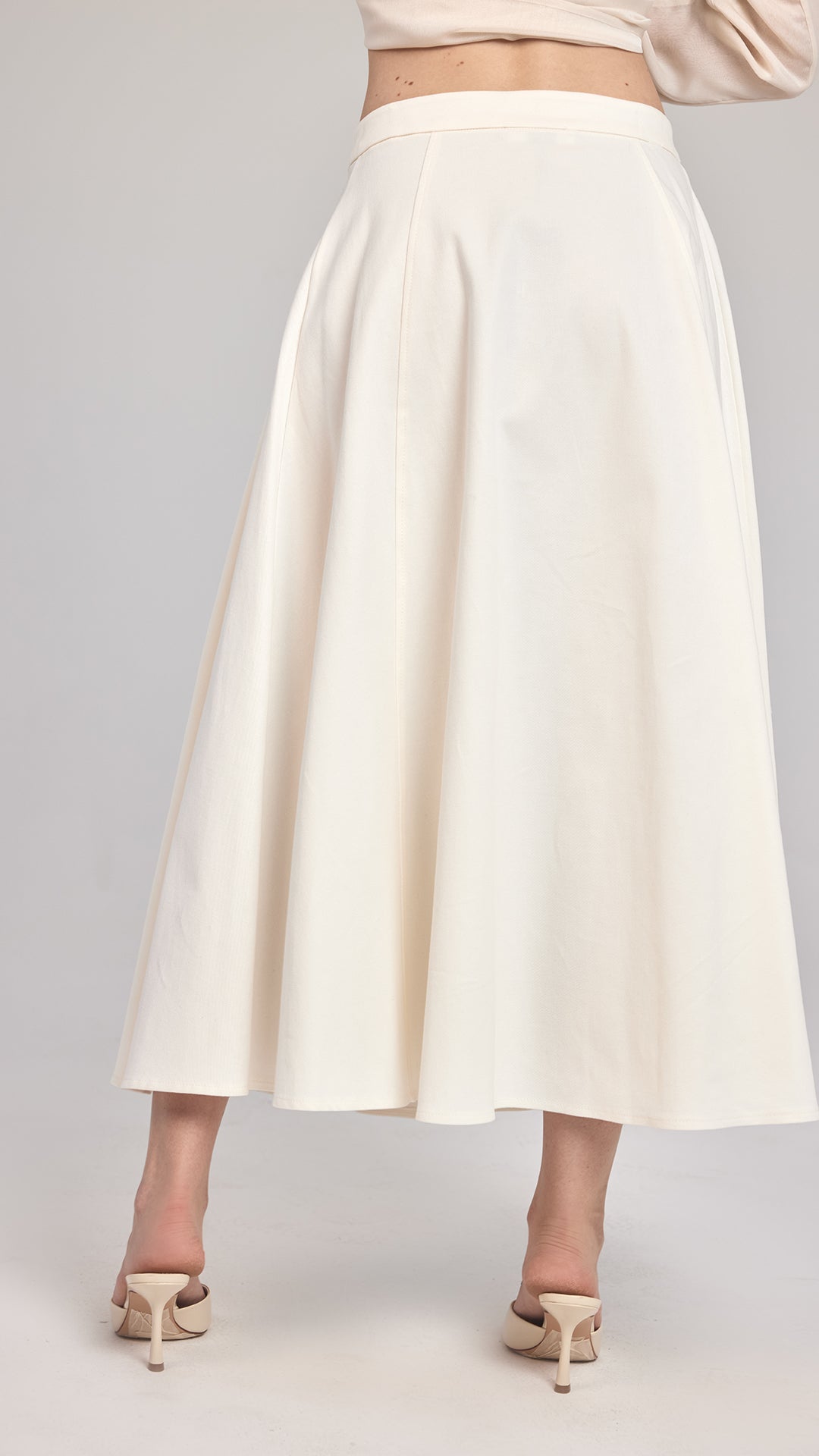 ARİANA - Wide Midi Skirt