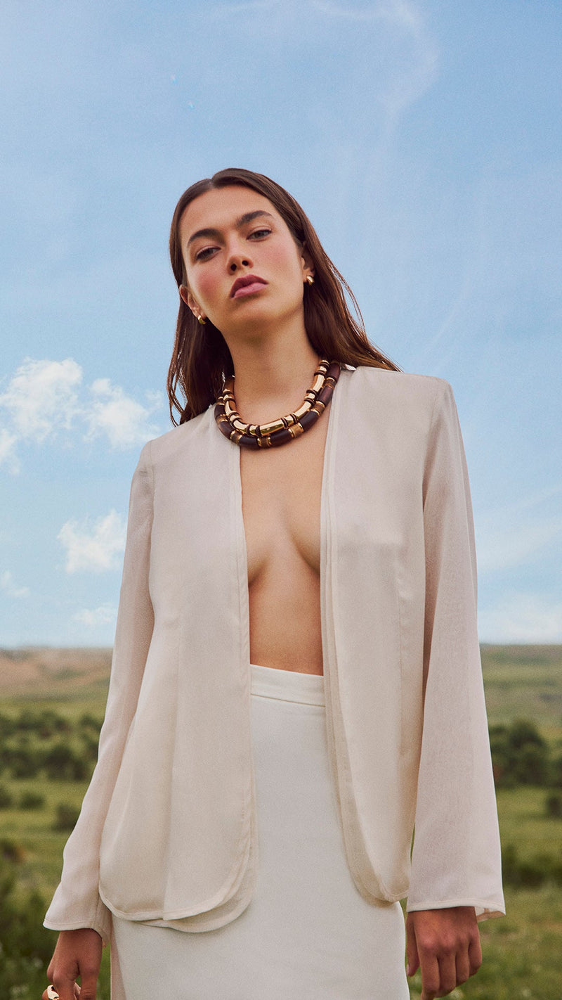 VENERA - Transparan Blazer - Aíla